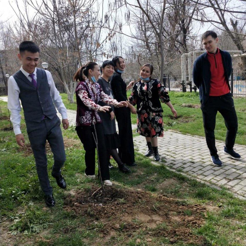 «Менің отырғызған ағашым-еңбегімнің бастауы»  акциясы